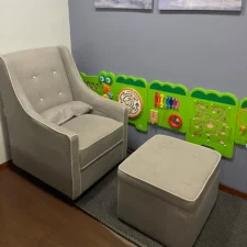 nursing nook at FWMSH, photo courtesy of Fort Worth Museum of Science & History 