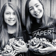 Paper For Water, sisters Katherine and Isabelle Adams, Photography courtesy of Sarah Anna Hansen