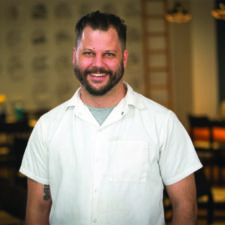 Chad Houser at Cafe Momentum, a nonprofit restaurant in Dallas