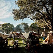 Red Steagall Cowboy Gathering in the Fort Worth Stockyards