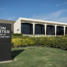 Exterior view of the Amon Carter Museum of American Art in Fort Worth, Texas