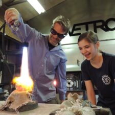 Vetro Glassblowing, glass ornament