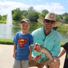 Fishing for Fun for kids at Keller pond