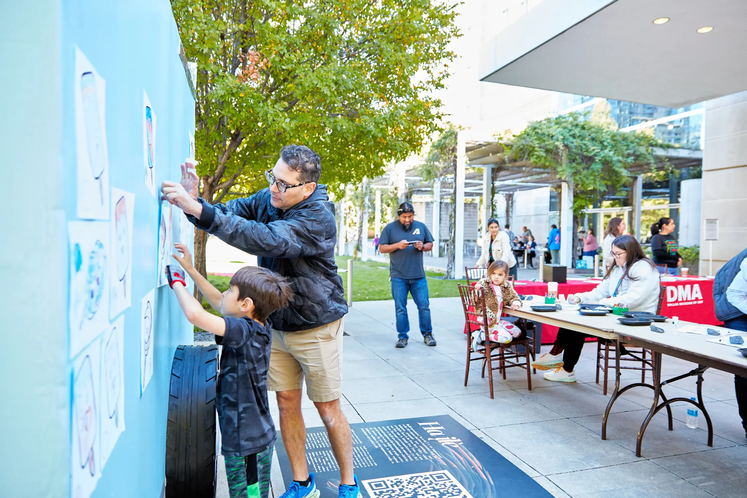Family Festival: MAKE! photo courtesy of Dallas Museum of Art