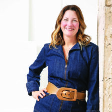 Samantha Sano, designer/founder of Swoon, The Studio, talks redesign of The Adolphus. Photo by Carter Rose