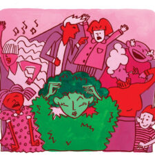 family conflict, illustration by Mary Dunn