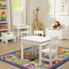 Melissa and Doug bench and playroom equipment