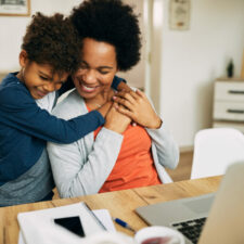 Work at home, work from home mom, iStock