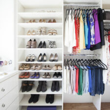 Clean closet with Neat Method