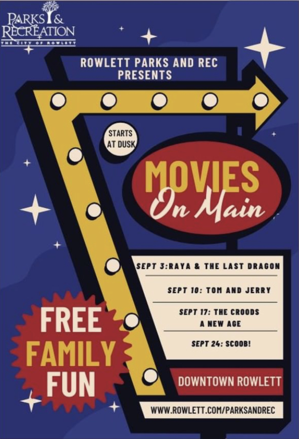 Movies on Main DFWChild