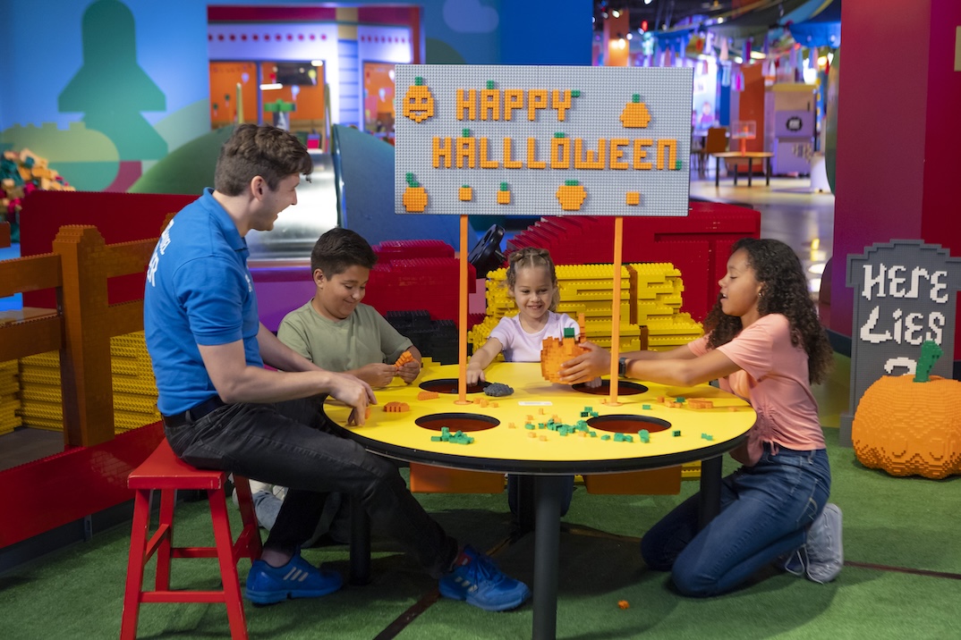 Brick or Treat at LEGOLAND Grapevine- Building with a Master Model Builder, photo courtesy of Merlin Entertainments