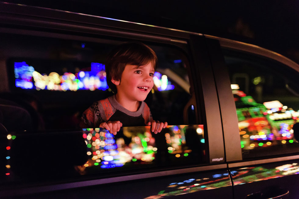 Radiance! and Frozen in Frisco, holiday Christmas attraction, photo by Peerless Production Group