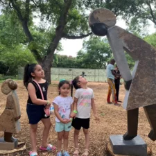 ZimSculpt at Fort Worth Botanic Garden