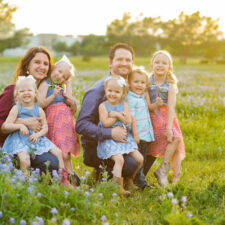 nadia sherwin with family, Photo courtesy of Brittany Ebany & Co.