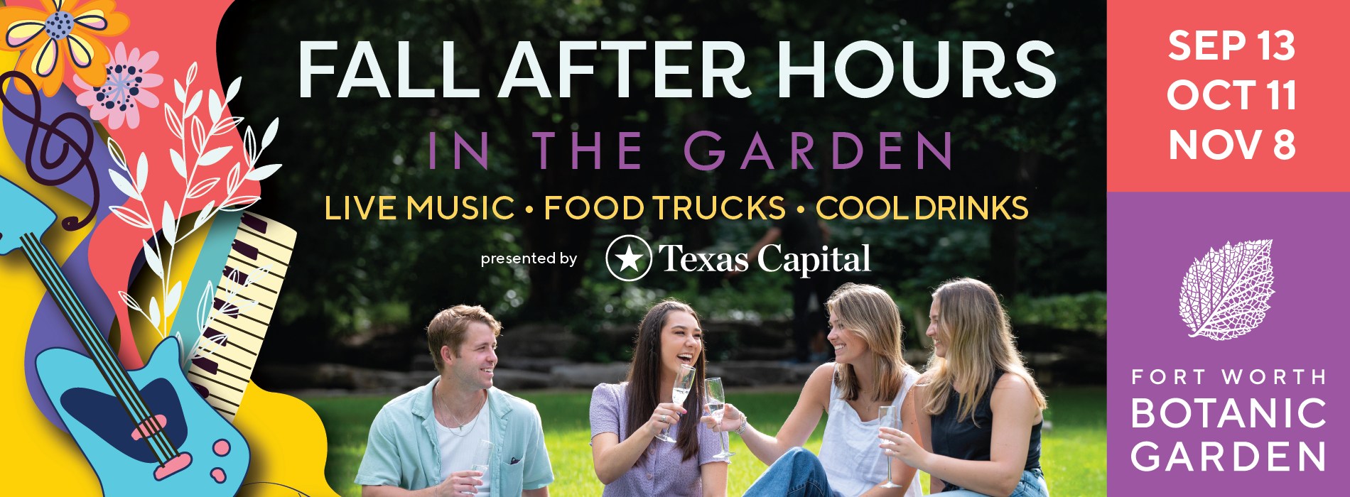 After Hours in the Fort worth Botanic Garden