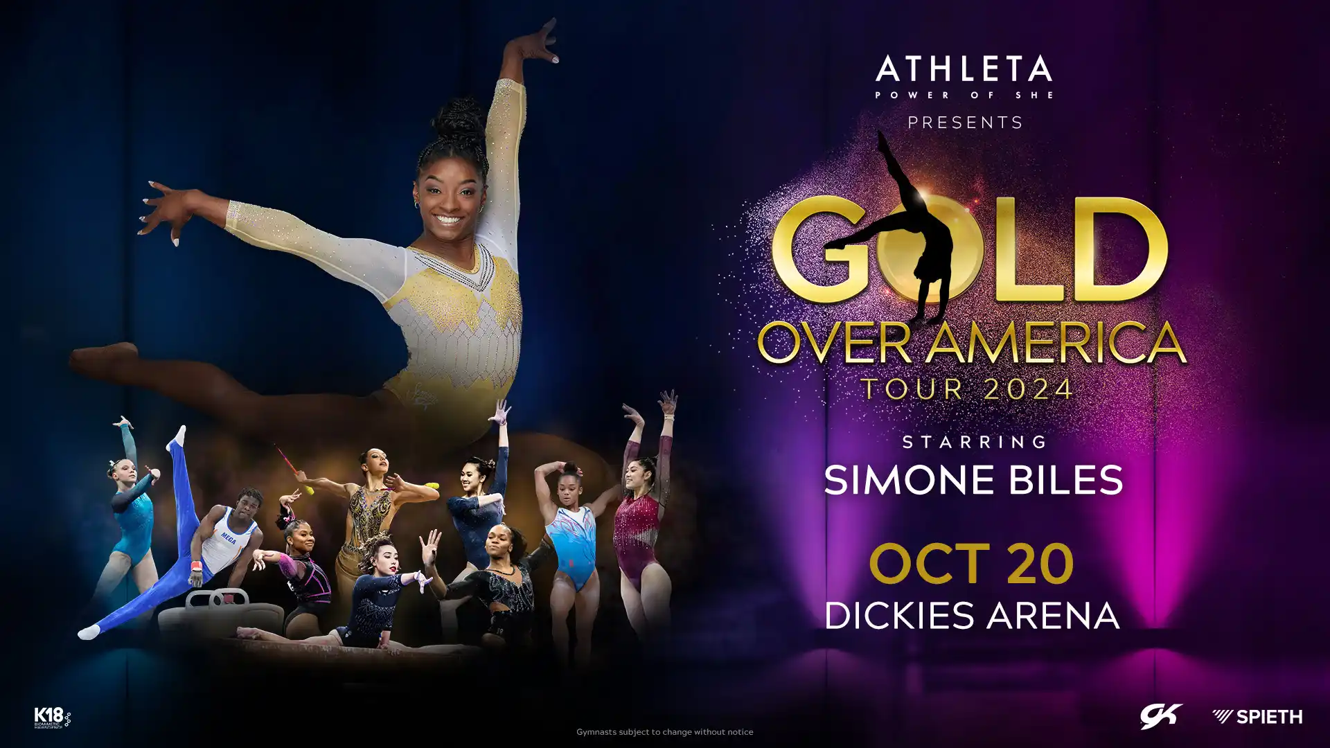 Gold Over America Tour Featuring Simone Biles