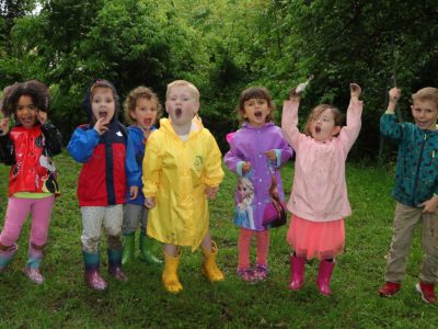 Nature play article, Wild Earth Preschool students c of Dallas Zoo