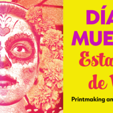 Día de los Muertos: Estampas de Vida art exhibit at the Bath House Cultural Center in Dallas
