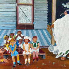 Telling Ghost Stories at Night, by Ruth Mae McCrane Exhibit at African American Museum, Dallas