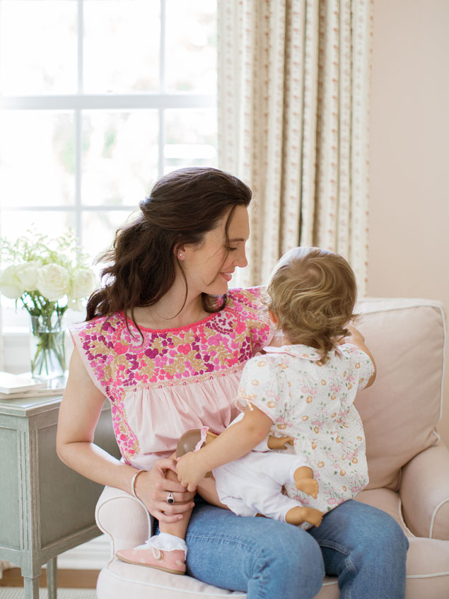 Cristina Lynch with daughter, photo courtesy Lindsey Shelley