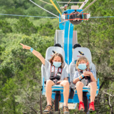 Morgan's Wonderland Camp, zip lining