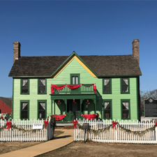 Participate in Christmas ornament making and cookie baking at the farm.