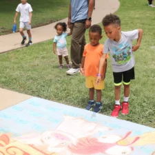 Carrollton Chalk Art Festival, photo courtesy of City of Carrollton