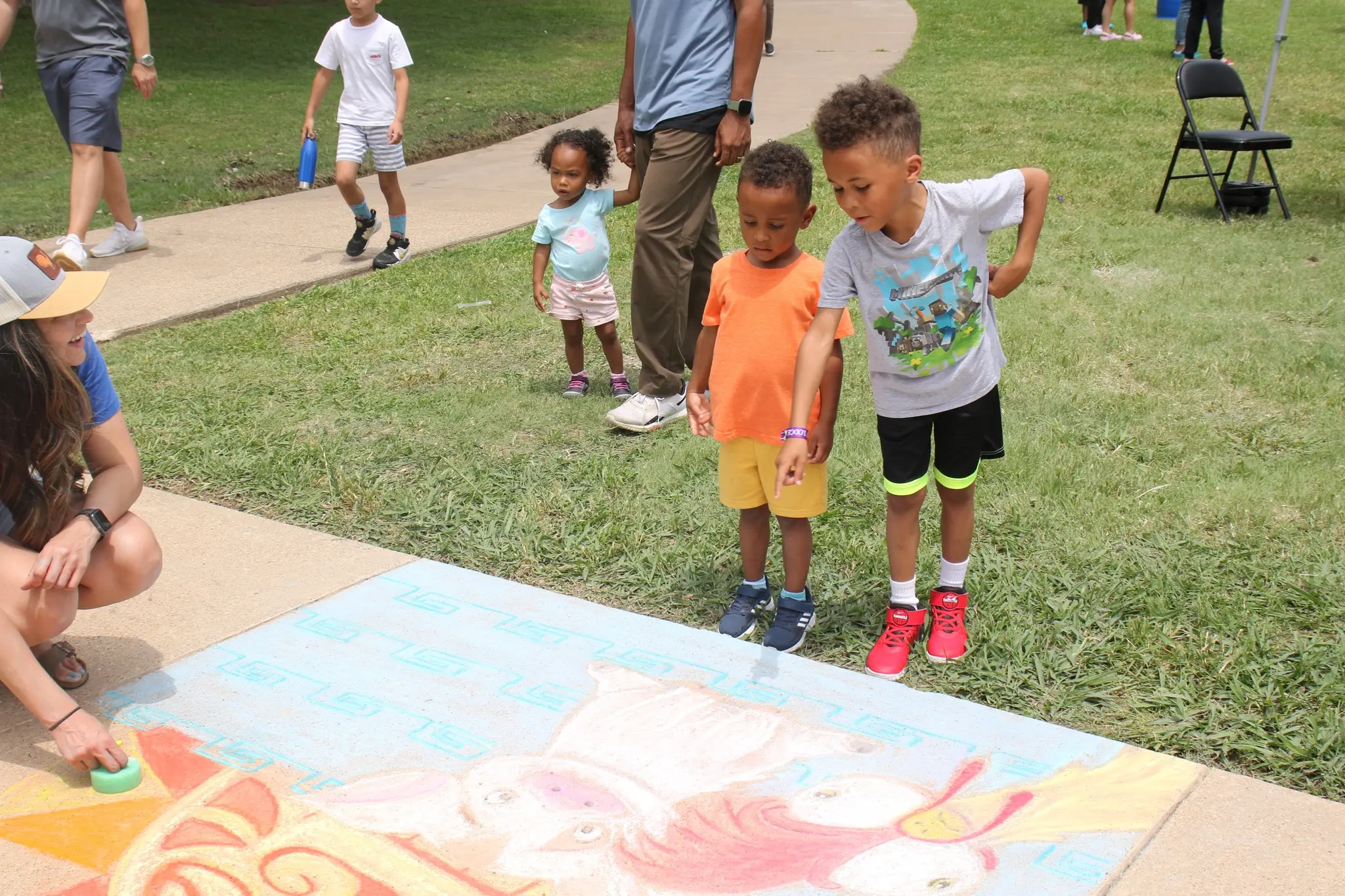 Chalk Art Festival DFWChild