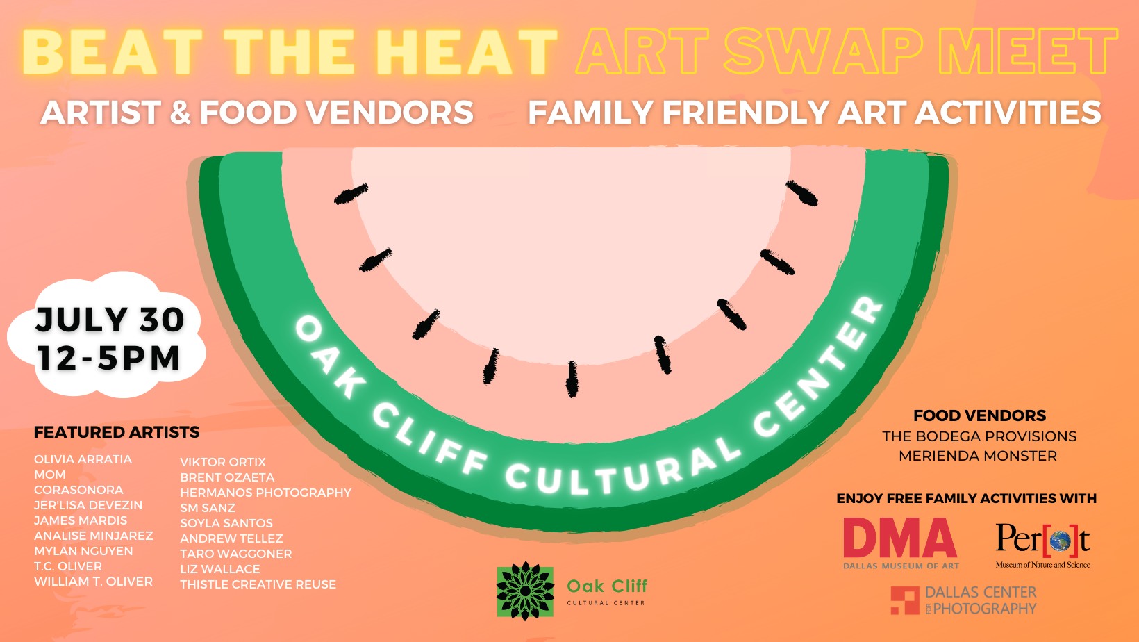Beat the Heat Art Swap Meet DFWChild