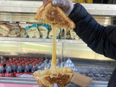 Ruthie's grilled cheese sandwich food truck, photo courtesy of Ruthie's Fueled by Good
