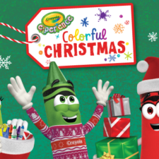 Colorful Christmas at Crayola Experience Plano