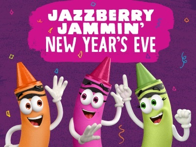 Jazzberry Jammin' New Year's Eve at Crayola Experience Plano