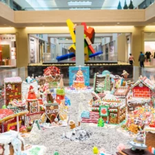 Gingertown at NorthPark Center, holiday festivities