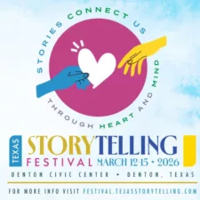 Poster for Texas Storytelling Festival in Denton