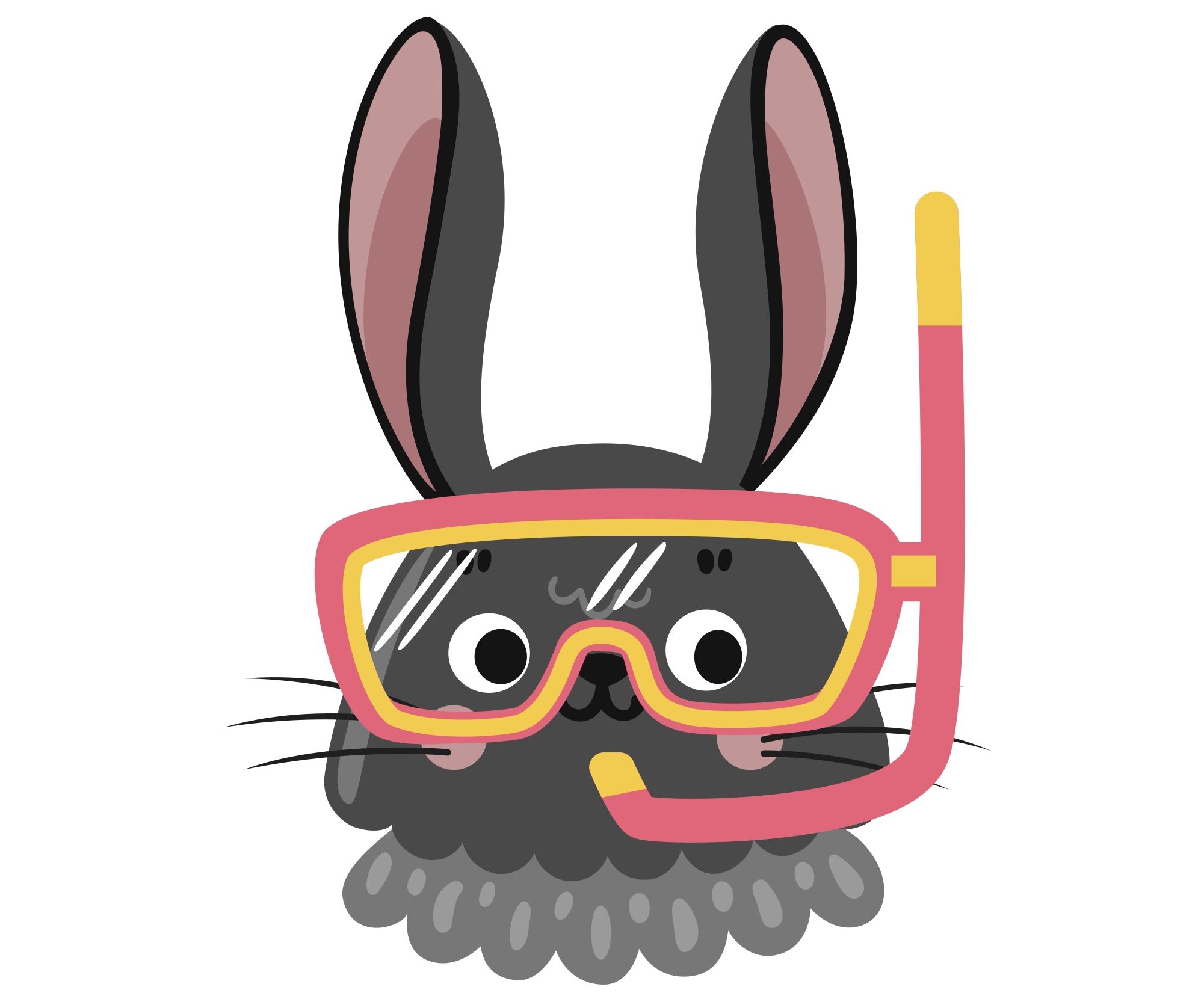 Scuba Bunny at the Children's Aquarium Dallas at Fair Park