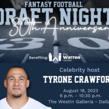 The Warren Center Hosts 30th Annual Fantasy Football Draft Night on August 18,2023