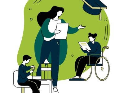 iStock illustration, ready for ard meeting, Special education preschool abstract concept vector illustration. Daycare for children with disabilities, special needs, preschool education program, inclusive childcare service abstract metaphor.