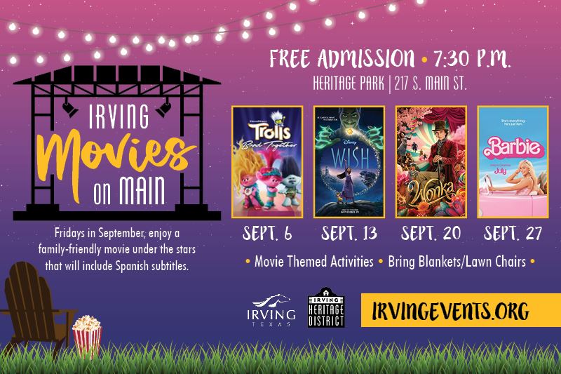 Irving Movies on Main