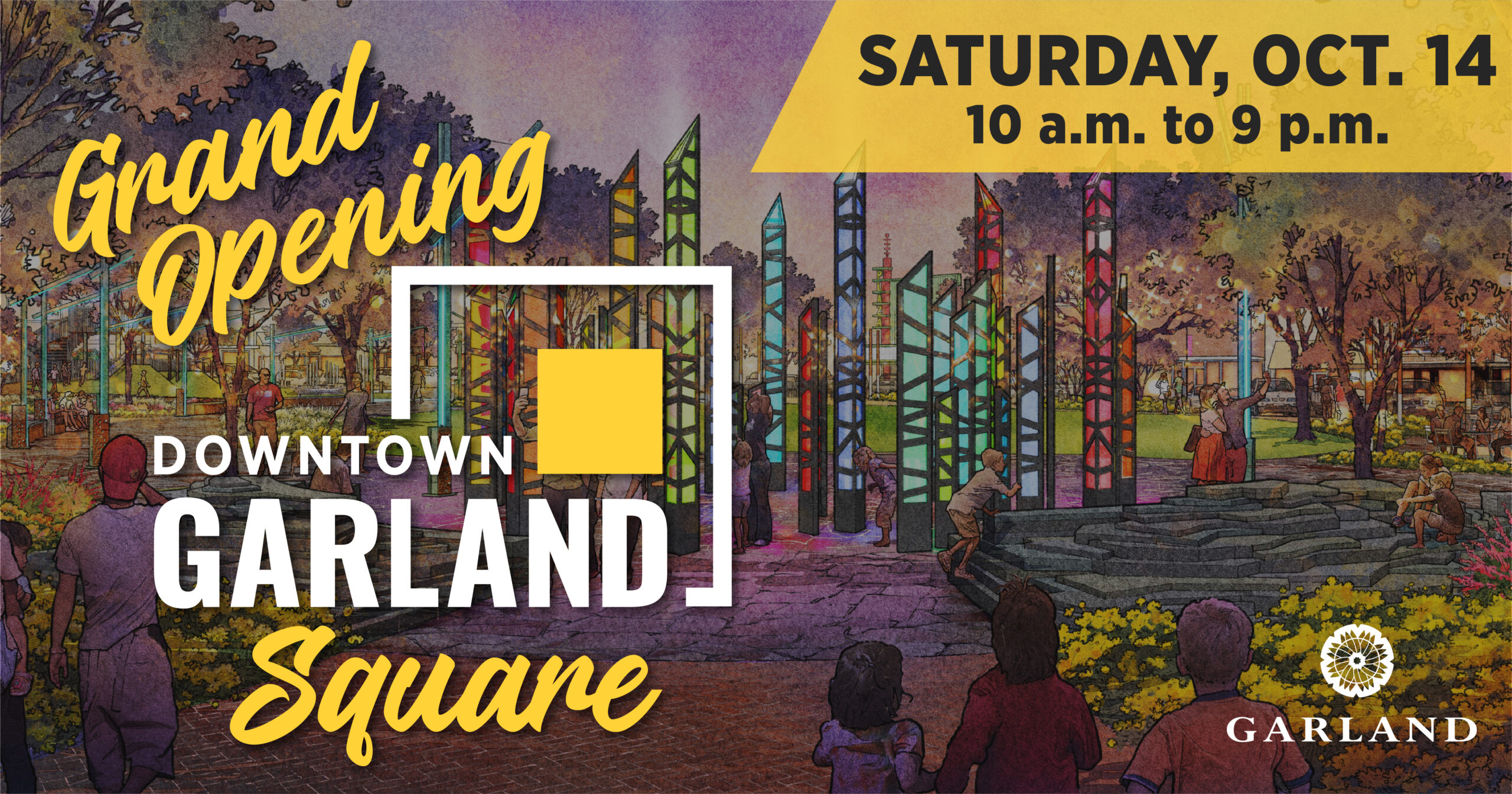 Downtown Garland Square Grand Opening DFWChild