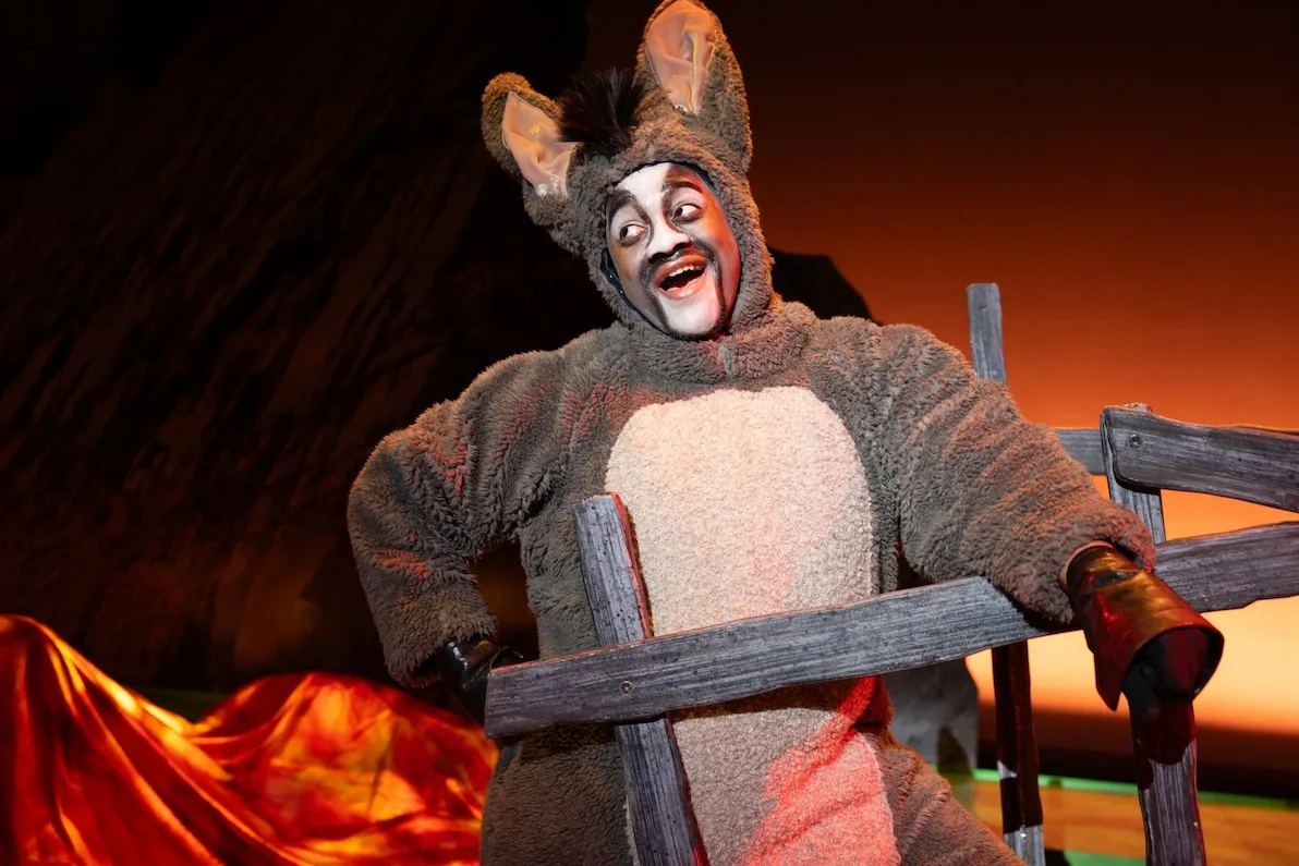 3. Naphtali Yaakov Curry as Donkey in Shrek The Musical (Credit cyorkphoto)