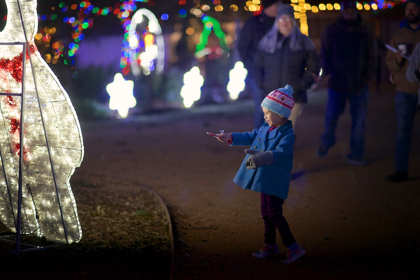 Lights on the Farm, photo courtesy of Heritage Farmstead Museum