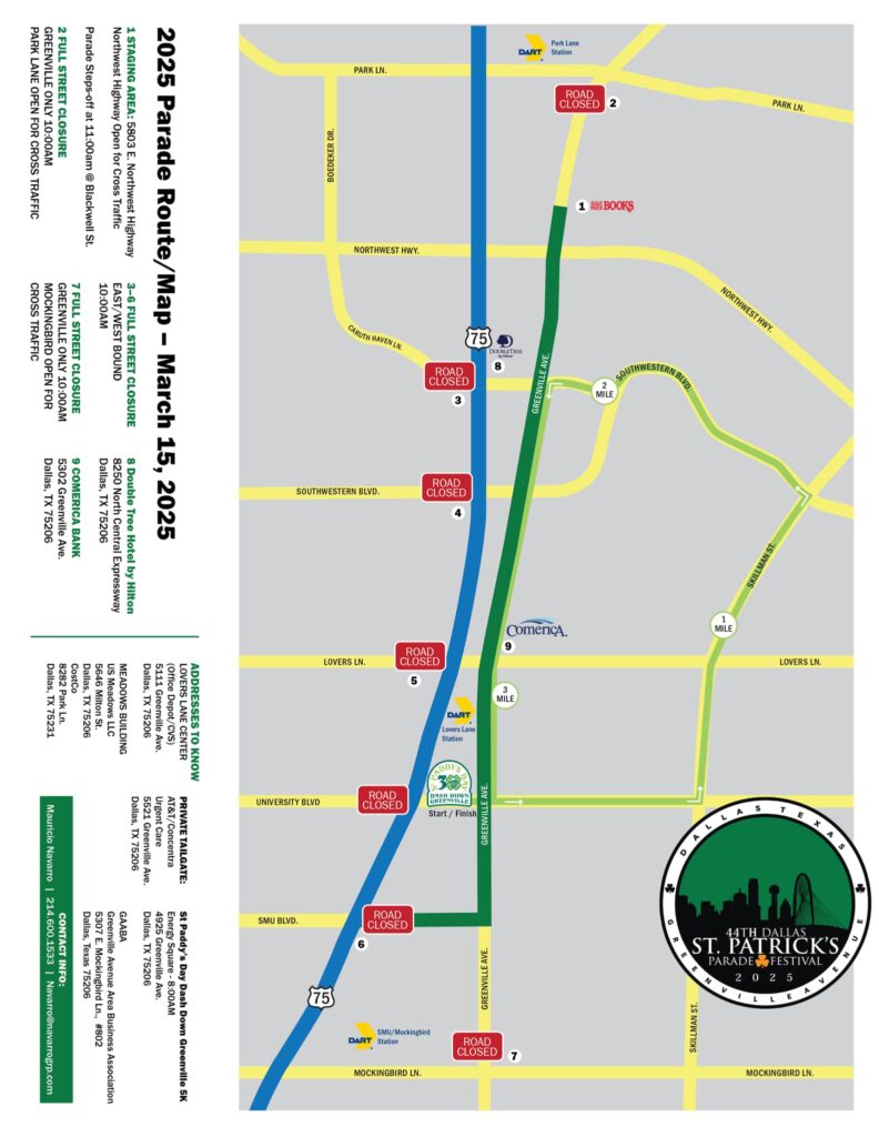 Dallas Mavericks St. Patrick's Parade & Festival