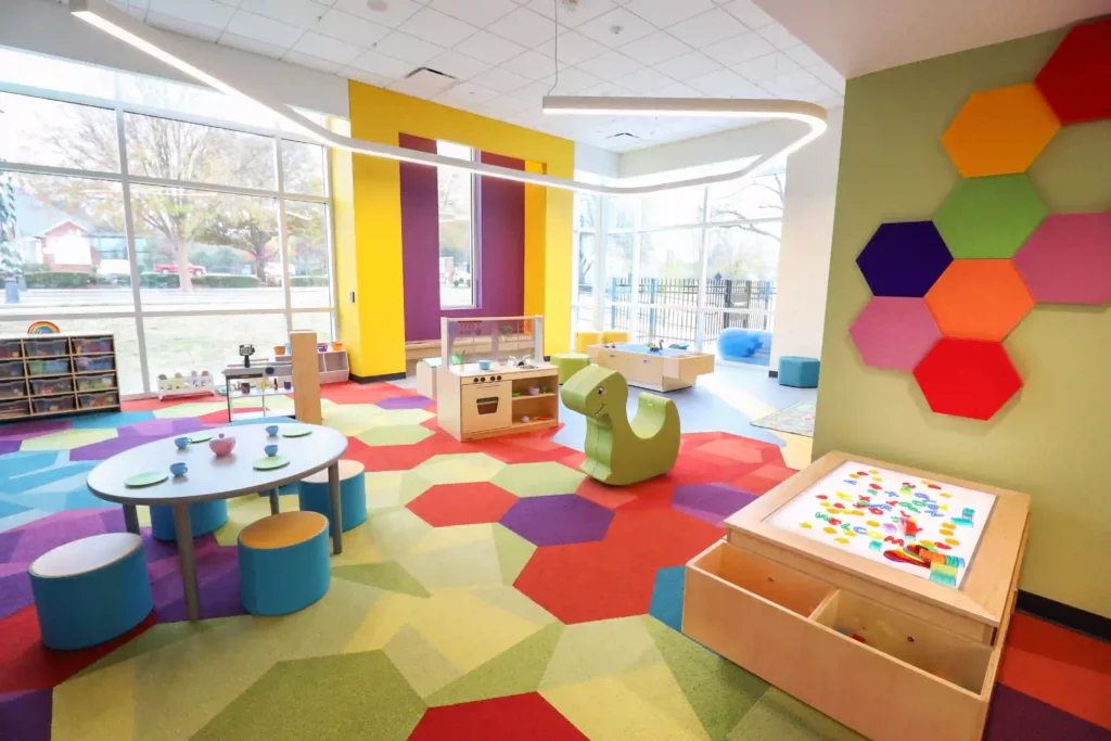 Allen Public Library Childrens Area, photo courtesy City of Allen