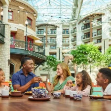 Easter brunch at Gaylord Texan