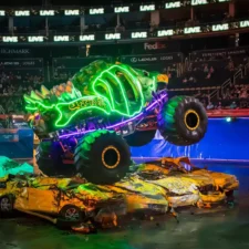 Hot Wheels Monster Trucks Live: Glow-N-Fire