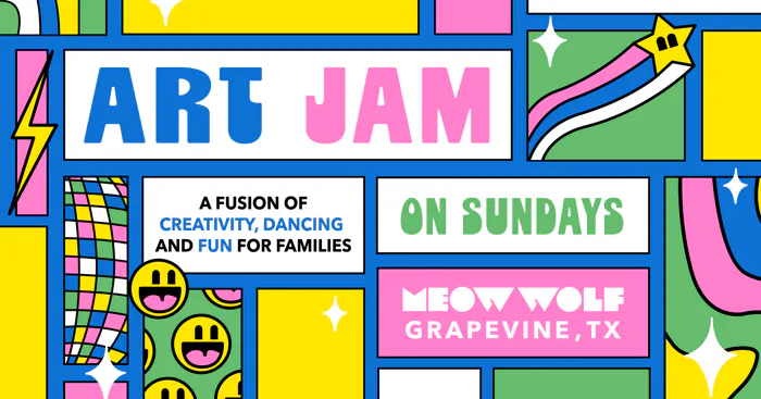 Art Jam at Meow Wolf Grapevine