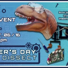 Father's Day Dissect Tech, at The Dinosaur Company in Allen