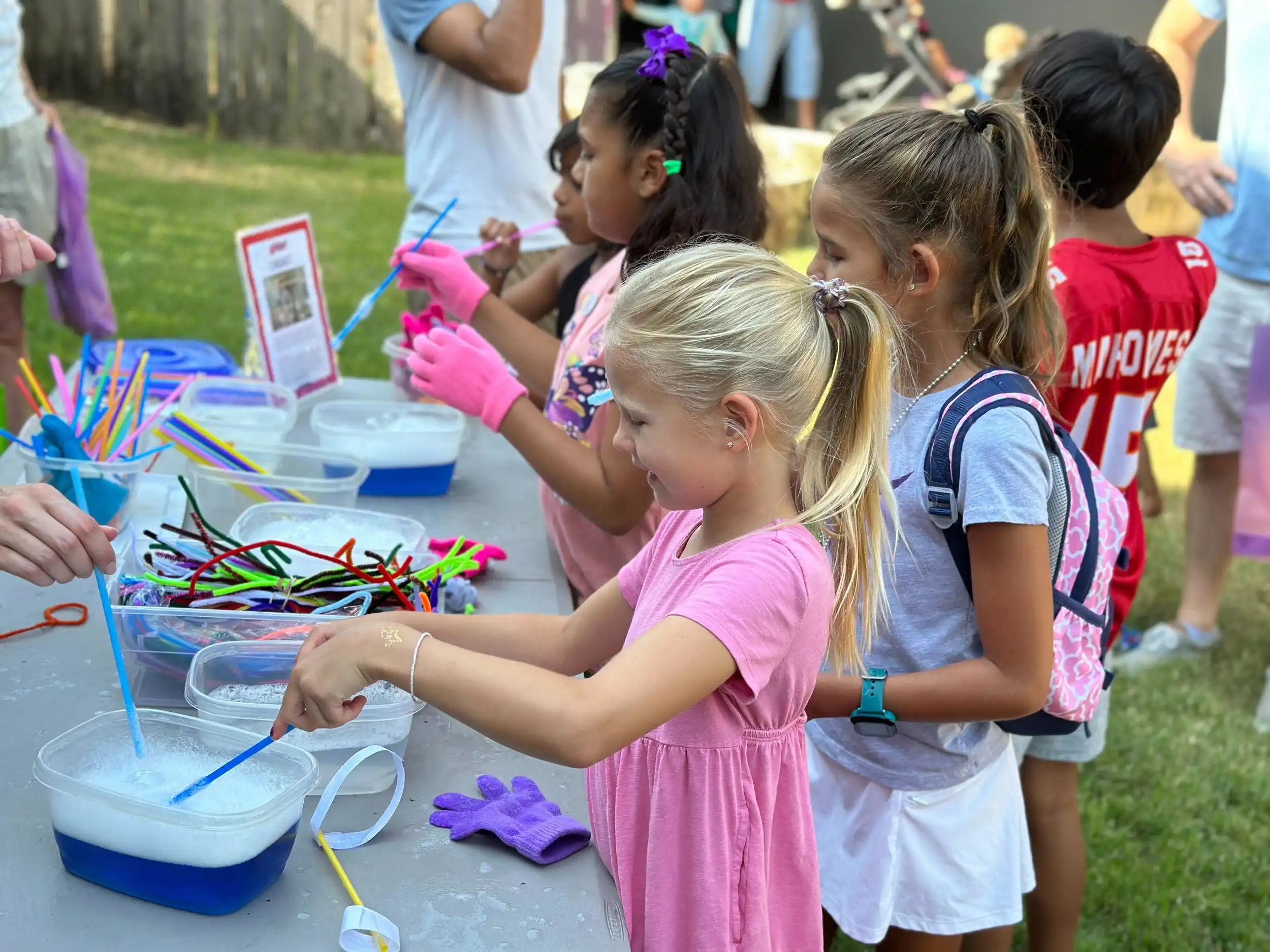 STEM with Girlstart, at Klyde Warren Park Dallas