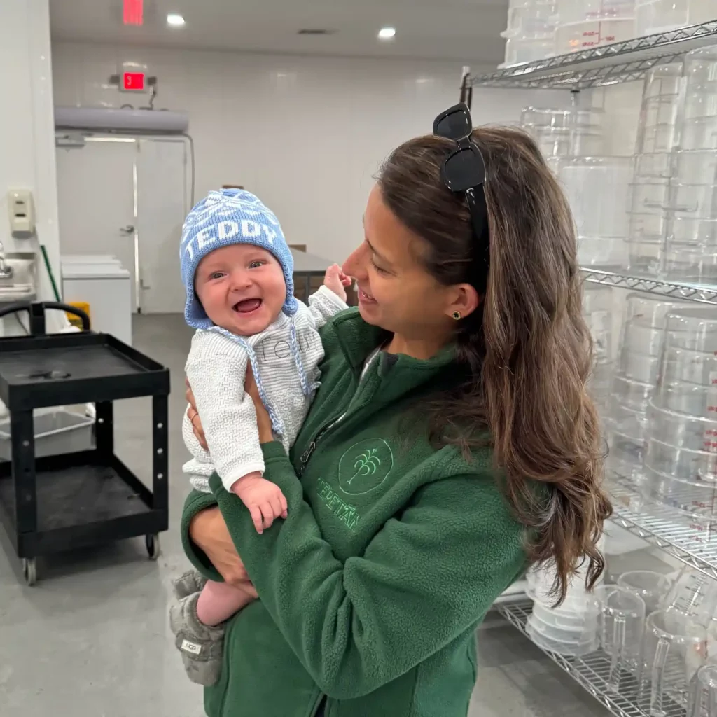 Tepetán co-owner Elsa DeGroot, with son Theodore, Photo courtesy of Elsa DeGroot 