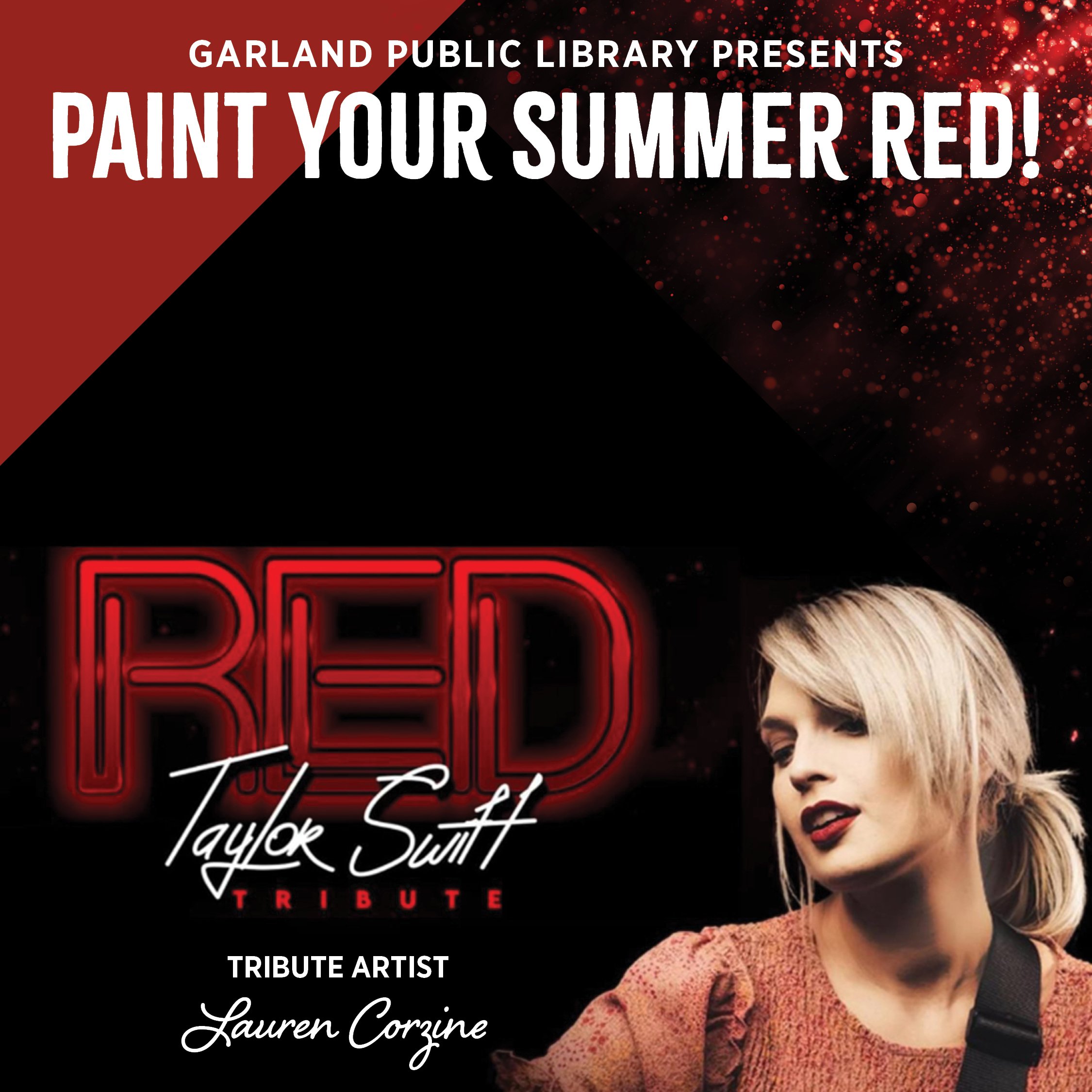 Paint the Town RED, Taylor Swift tribute, Courtesy of Visit Garland